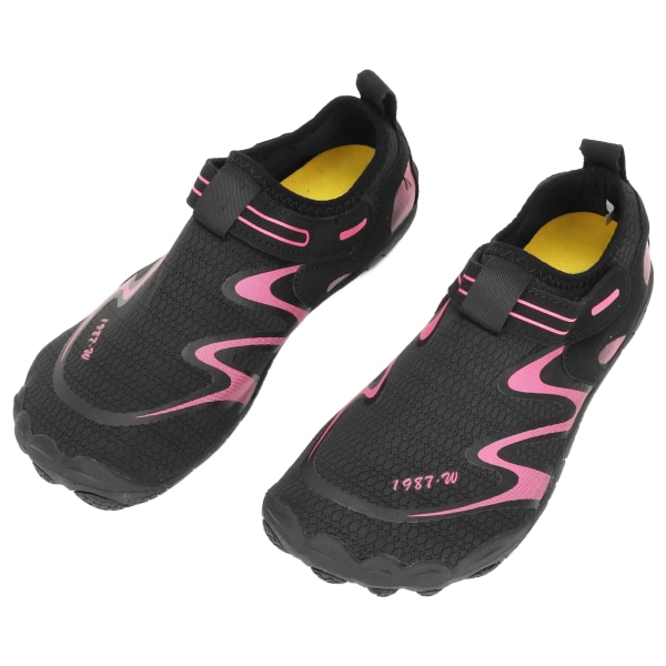 Rantakengät Kahluukengät Vesiurheilukengät Liukumattomat Creek-kengät Quick Kuivuvat Ulkoilukengät Naisten Ruusunpunainen Koko 38