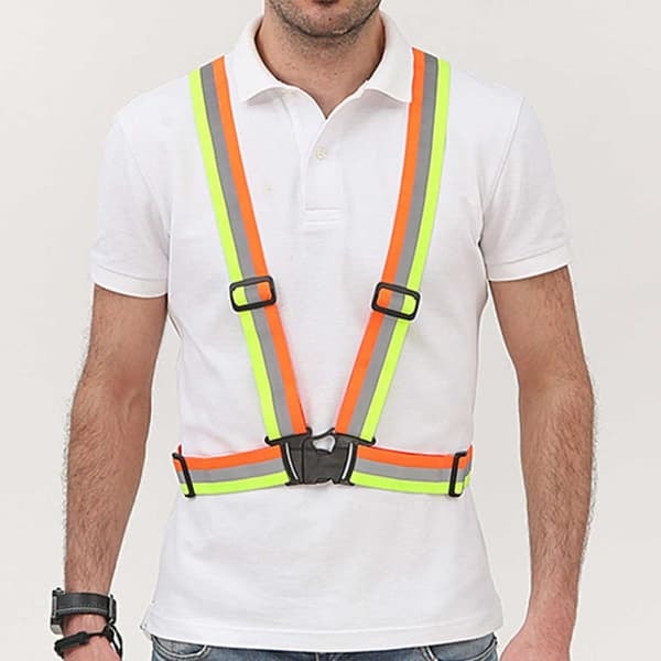 2-Pakning Refleksvest Reflekssele for Løping og Sykling—pa