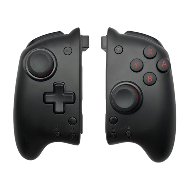 Trådlös spelkontroll Gamepad Vänster Höger Handtag Grepp Enknapps Väckning Passar för Switch（PA）