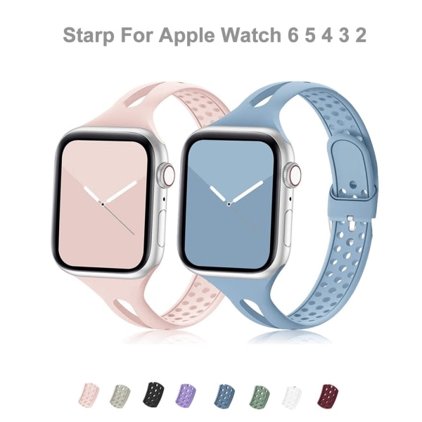 Watch till Apple Watch SE 6 5 4 3 2 grå 42/44mm grey 42/44mm