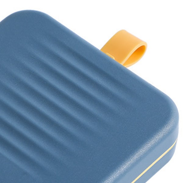 Magneettinen imuompelulaatikko Kannettava pieni kaksikerroksinen magneettinen ompelulaatikkosarja kotiin asuntolaan Travel Blue