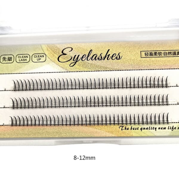 A Shape Øyevipper Individuelle Vipper 12MM 12mm