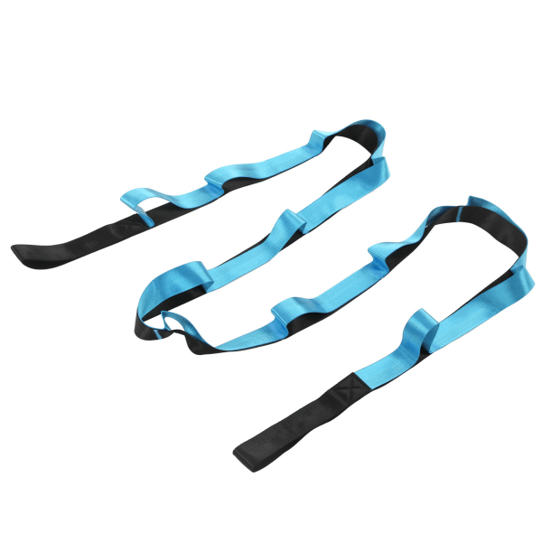 Stretchrem Yoga Nylon Elastiskt band Träningsutrustning för hemmaträning Flexibilitet PilatesBlue