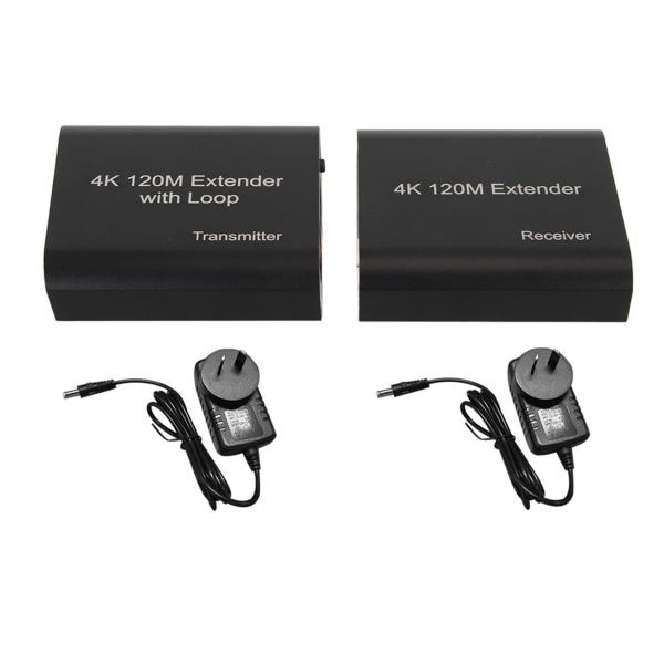 HD Multimedia Interface KVM Extender 4K At 30hz Single Channel Network Extender 393.7ft 100?240V AU-plugg