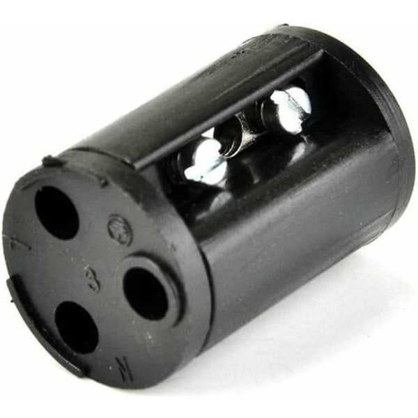 Vedenpitävä kytkentärasia, 2 kpl IP68 -liitosrasia - Kytkentärasia 1mm-13mm - Helppo asentaa (musta, PVC)