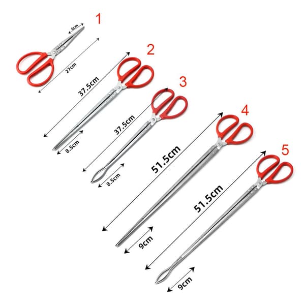 Monitoimiklipsit ruostumattomasta teräksestä 2 2