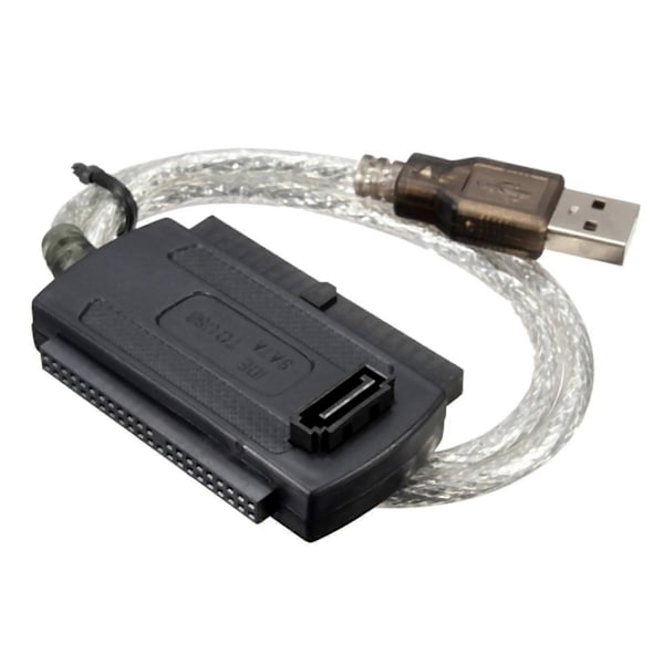 2X USB 2.0 Hann til IDE SATA Adapter Konverter Kabel Harddisk Adapter Kabel for PC 2.5 tommer 3.5 in.pa