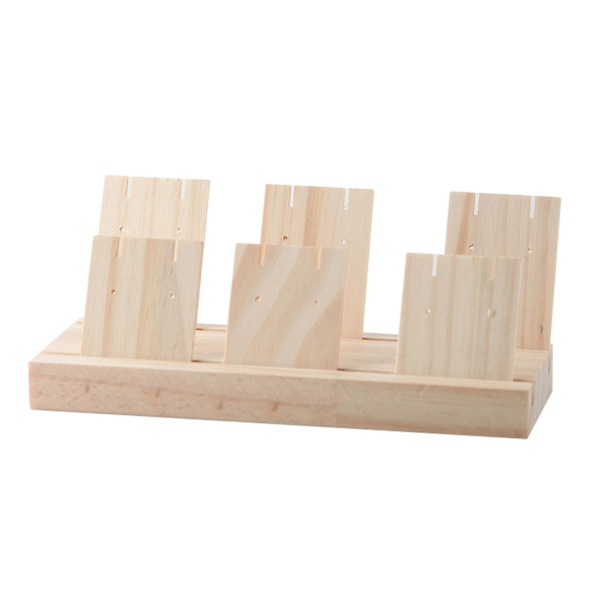 1/2/3 Örhänge Display Stativ Stor Kapacitet för Retail Display Small 2 slot 22cm Small 2 slot 22cm 1Set