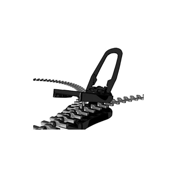 Klippbar dragkedjeslider Dragkedjeslider Zlideon Dragkedjeslider Metall Dragkedja Reparationsset för Kläder Väskor Jackor Tält Bagage