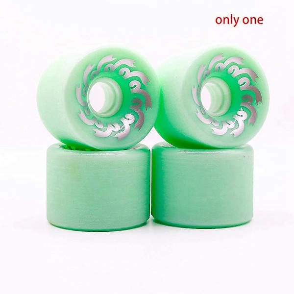 1 ST Skateboardhjul 70mm 82A PU, 70x51mm, Professionella Frostade Hjul för Longboard och Cruiser, B.pa