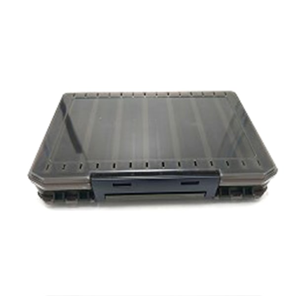 Oppbevaringsboks for fiskeutstyr Dobbeltsidig fiskeutstyr Organizer-veske Fiskebeten Container Praktisk fisketilbehør Gul Yellow L
