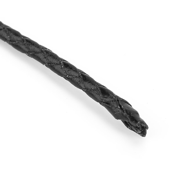 3,0 mm rund snorreim for gjør-det-selv-armbånd smykketilbehør (mørk 5 meter)