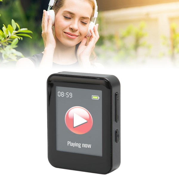 Digital röstinspelare HD brusreducering AI Intelligent Timing Röstaktiverad inspelare MP3-inspelare med E-bok Neutral engelska (med E-bok) 64GB