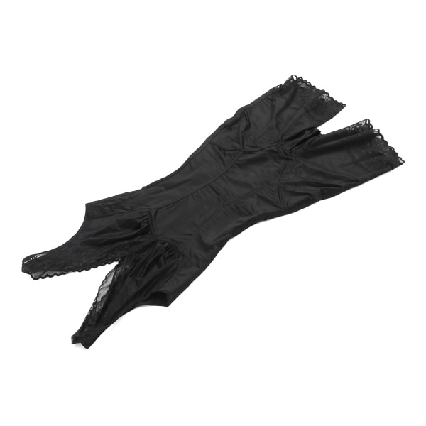 Mage slanking Postpartum Body Shapewear Magekontroll Midjetrener Bodysuit (svart)L