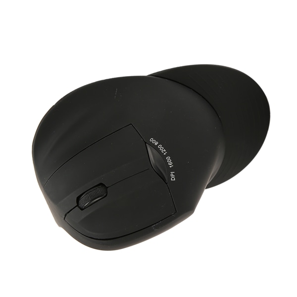Vertikal trådløs mus med base Ergonomisk 1600DPI trådløs optisk mus for daglig spilling