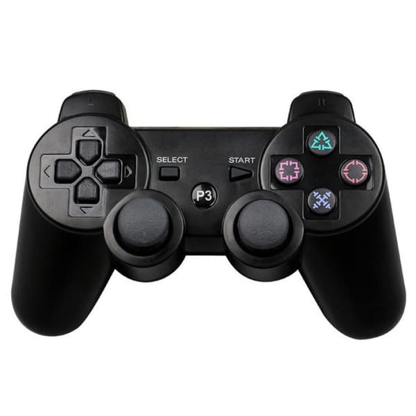 ps3-kontroller dobbel vibrasjon PC datamaskinkontroller USB trådløs bluetooth-kontroller 360-kontroller dobbel vibrasjon snøfnugg-knapp Blue-Snowflake Button