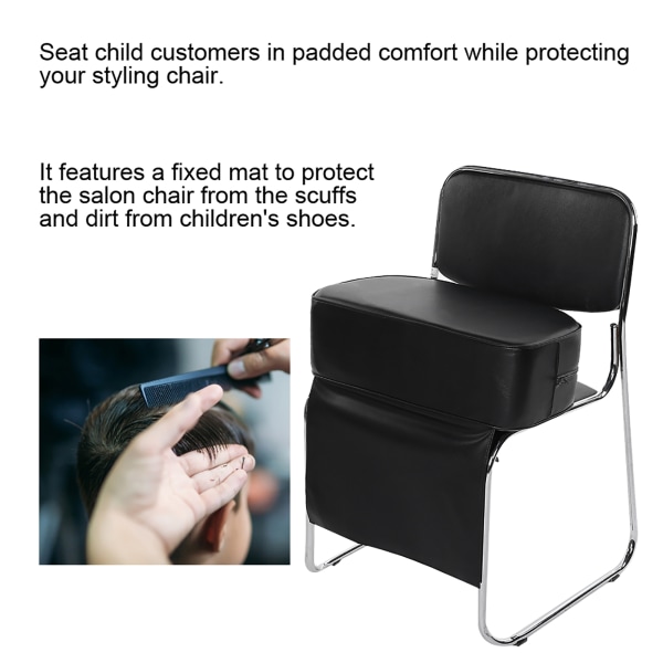 PU Barber Boost Sædestol til Børnestol Frisørsalon Styling Barberpude