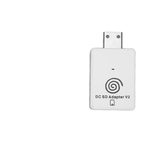 Storage Card Reader Adapter Professionel Plug and Play Memory Card Reader til Sega Dreamcast til Dreamshell V4.0