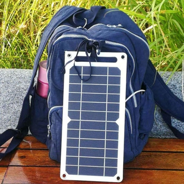 6V Hög Effekt USB Solpanel Utomhus Vattentät
