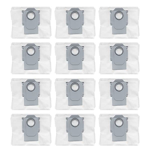 Dammsugarpåsar 12-pack Roborock S7 Maxv Ultra / S7 Pro Ultra / Q5 / Q5 Plus / Q7 / Q7 Plus / Q7 MAX / Q7 Max Plus