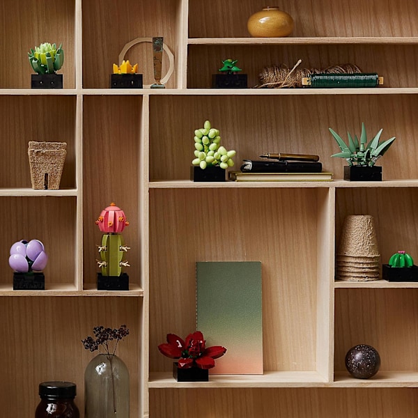 Ikea Succulenter Rumdekor, Byggset för Vuxna, Kreativa Leksaker, Present, Botanisk Byggset 10309