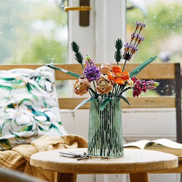 Ikoner Blomsterbuket, Byggesæt Voksne, Samleobjekt, Botanik, Byggeklodser 10280 10280