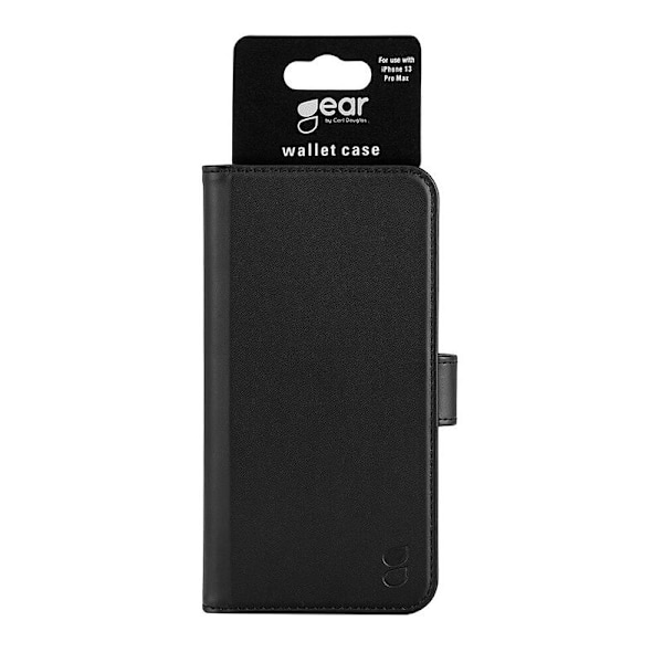 Gear Mobilcover til iPhone 13 Pro Max - Sort Black Svart