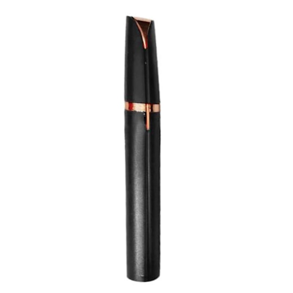 Smertefri Trimmer for Kvinner Epilator Ansikt Nesehår Kinn Lepper Elektrisk Øyenbrynsfjerner Wine red 10.5cm