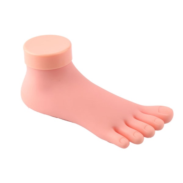 Träna falsk fodmodell Fleksibel, blød blød silikonprotetisk manikyrværktøj til nail art