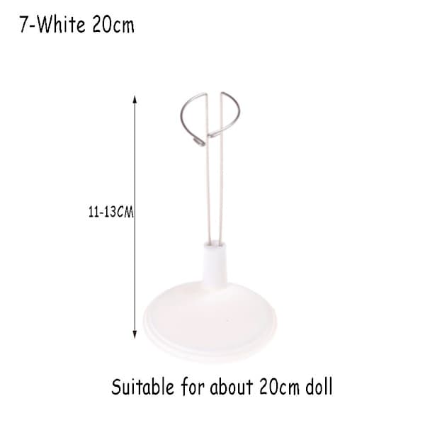 Dockfeste Stativholder 7-HVIT 20CM 7-hvit 20cm