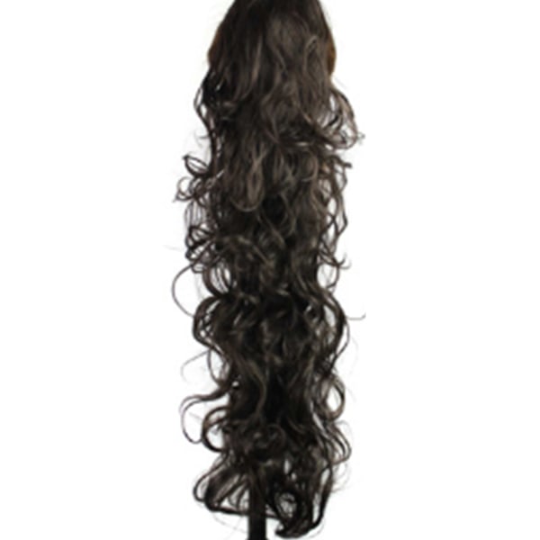 Hestehaleparykk Syntetisk hårforlengelse Long Wave Curly Excellent Texture Tail Hair Parykk 8,5 oz