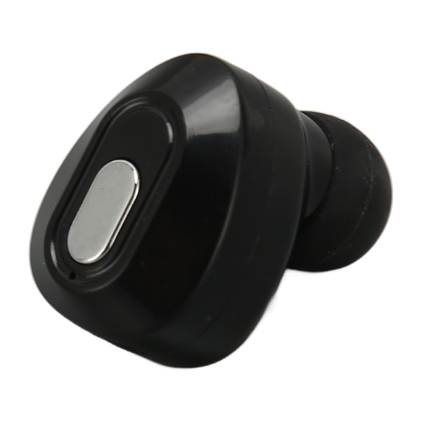 Enkelt øretelefon Mini Bluetooth 5.3 Enkelt øretelefon IPX5 vandtæt enkelt trådløst øretelefon til erhvervssport Sort