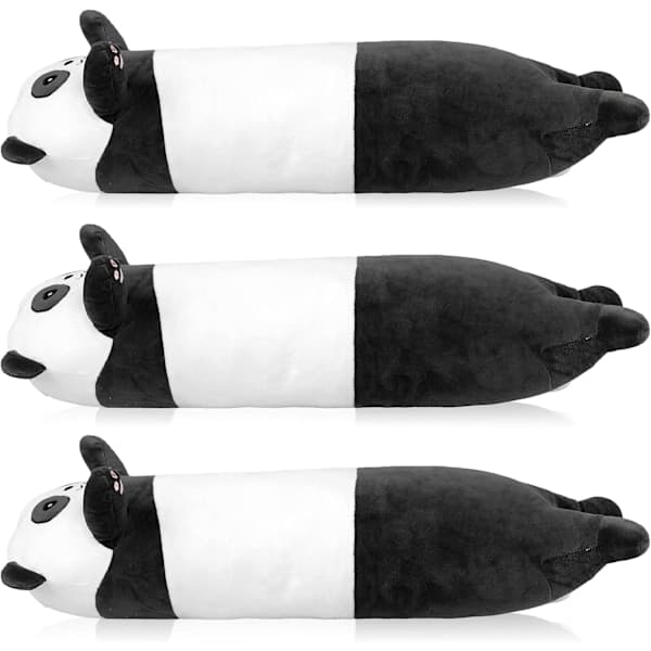 Super Soft Plush Panda Cat Pillow for Side Sleepers 70cm