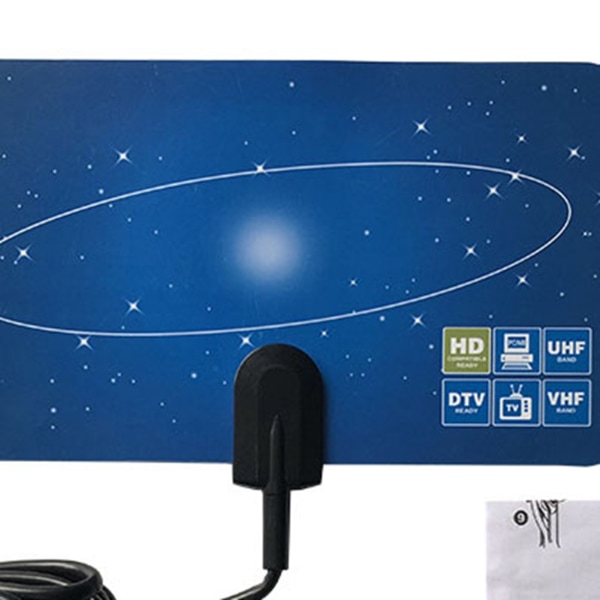 Digital TV-antenn Signalförstärkning Ultratunn bärbar HD-TV-antenn för digital-TV