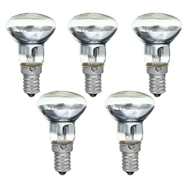 Replacement Bulb with Clear Reflector, Spotlight, Lava Bulb E14 R39 30W, Screw Bulb