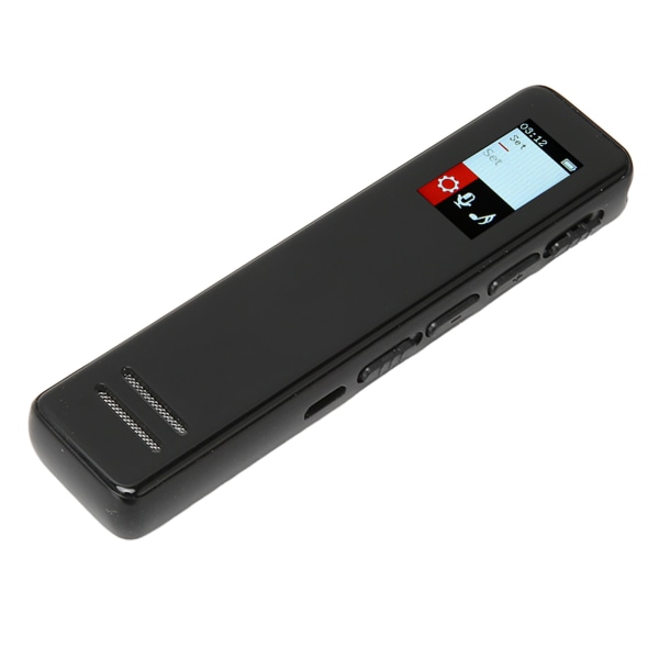 Lille optager Stemmeaktiveret HD-støjreduktion MP3-afspiller Optageenhed med højttaler til mødeforedrag Klasse 32GB