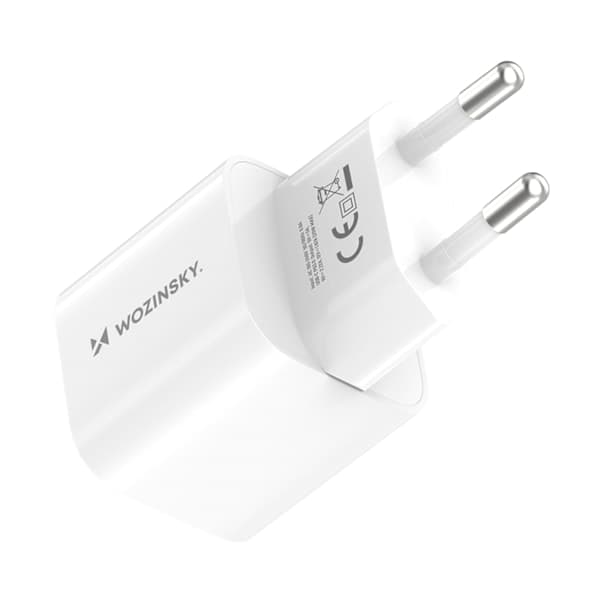Væglader 100-240V PD USB-C 20W hvid