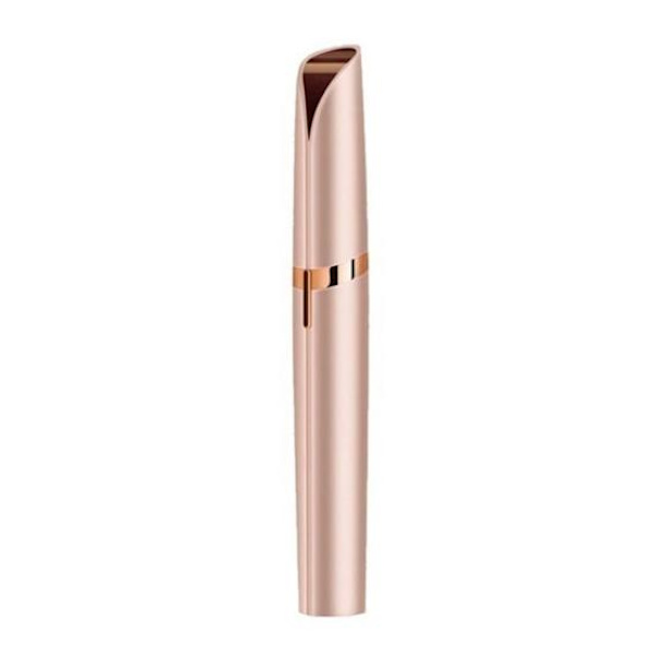 Smertefri Trimmer for Kvinner Epilator Ansikt Nesehår Kinn Lepper Elektrisk Øyenbrynsfjerner Red 13cm
