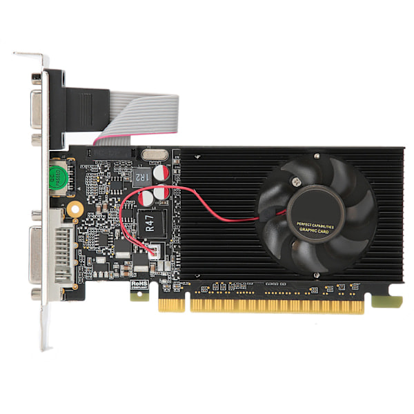 Paris_GT730 2GB Grafikkort Stationär Dator Tillbehör 64bit DDR3 Display Interface Adapter 0.4