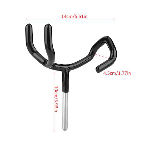 Easy Hood EBh 129 Mikrofonstativ 3-1/2 Tums Fäste Hållare Braket för Bomstång för C-Stativ MiC-Stativ