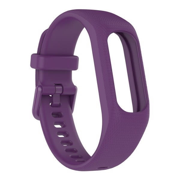 Sportsstropper i silikon til Garmin Vivosmart 5 LILA lilla purple