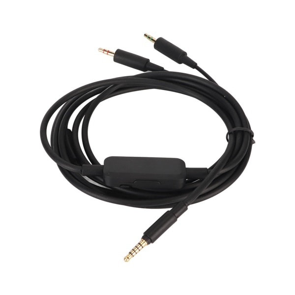 Udskiftningshovedtelefonkabel 3,5 mm lydstyrkekontrol lydkabel Kompatibel til MMX300 MMX300 2. generations headset