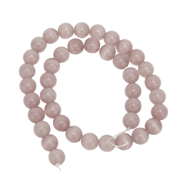 Natursten Spacer Beads DIY løse perler til fremstilling Halskæde Armbånd Smykker Tilbehør Lys lilla