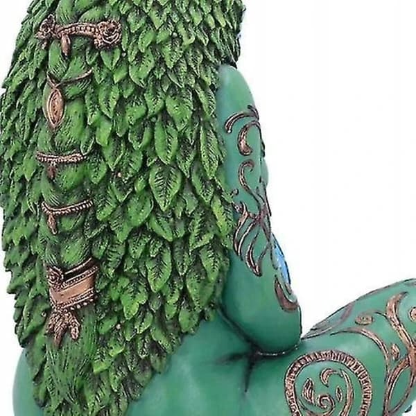 Gaia-äiti Maa -patsas puutarhaan