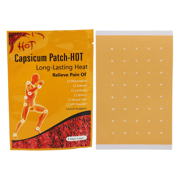 Capsaicin Patch Cervikal Rygsøjle Lændehvirvel Capsaicin varmt gips til smertelindring