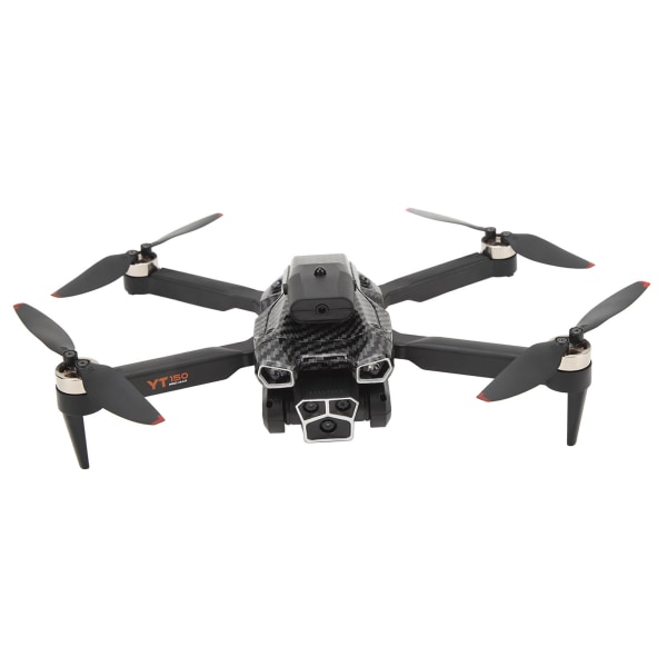 YT150 Borstlös Motor Drone HD Trippelkamera Flyer Optiskt flöde Positionering Hinder Undvikande Fjärrkontroll Flygplan 4-axligt flygplan