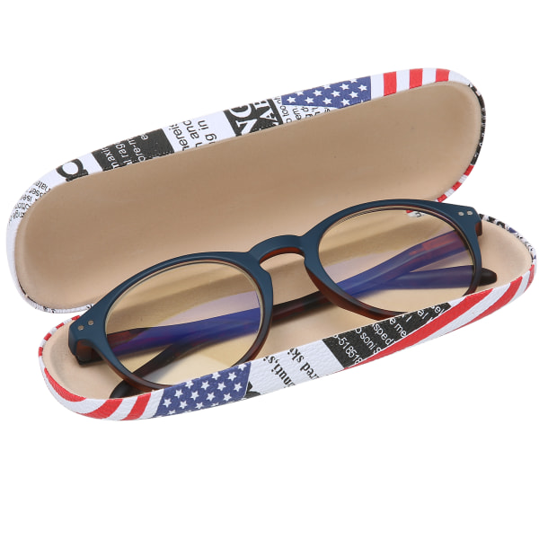 Moderigtige læsebriller, der blokerer for blåt lys, Unisex-mænd, kvinder, ældre briller (+300 )