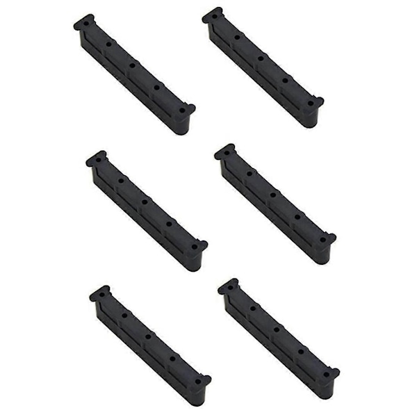 6 st/lot Helt ny vindsurfing Plast 5 Hål Justerbar Fotstroppsinsats Vindsurfingbräda Reparation Ac.pa