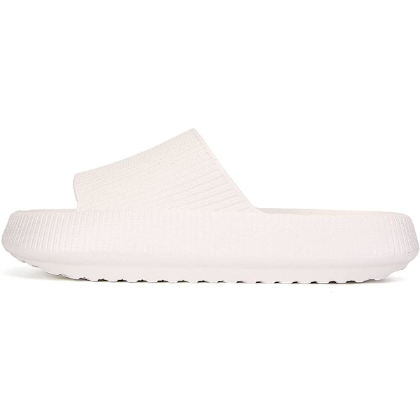 Tofflor Stötdämpande Mjukt EVA Foam Slip-on White Vit