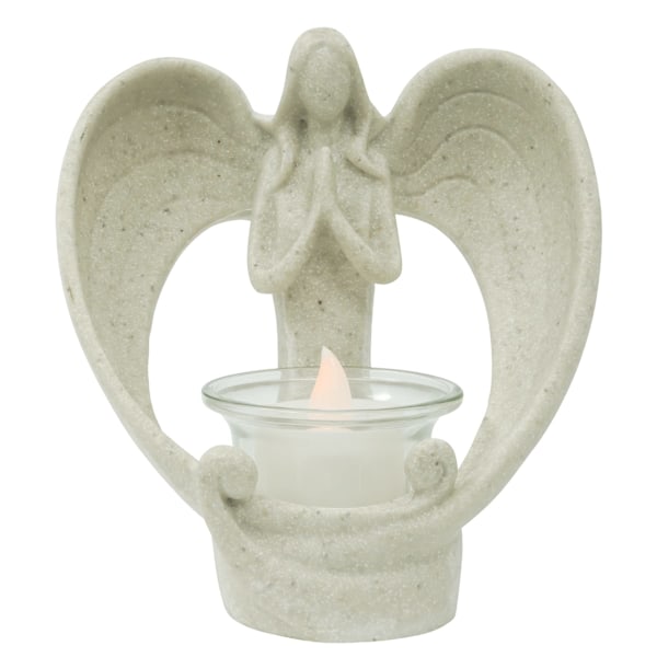 Engelfiguriner Tealight Lysestake